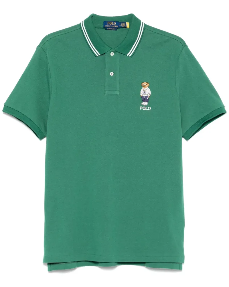 Ralph Lauren Poloshirt mit Polo Bear - Grün Grün