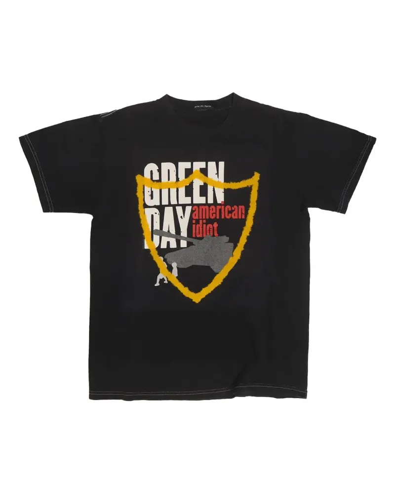 HTC Hollywood Trading Company T-Shirt mit Logo-Print - Schwarz Schwarz