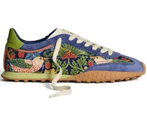 Bridge Morris Sneakers mit Blumenprint - Blau