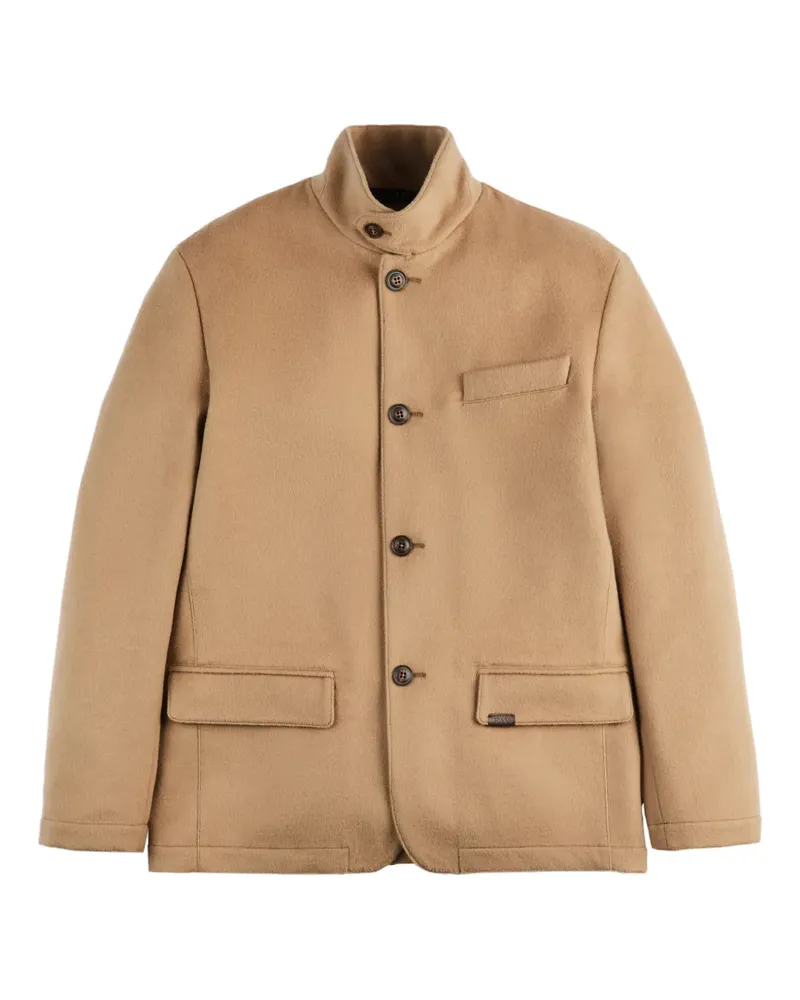 Fay Jacke mit Button-down-Kragen - Nude Nude
