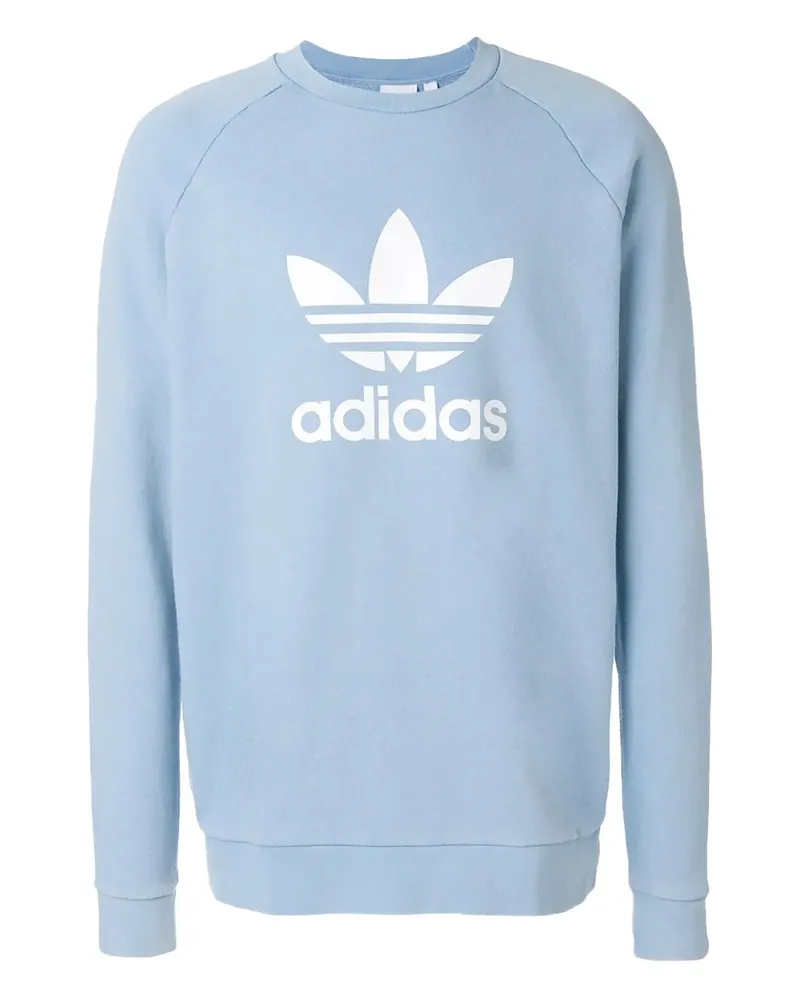 adidas Originals Sweatshirt mit Rundhalsausschnitt - Blau Blau