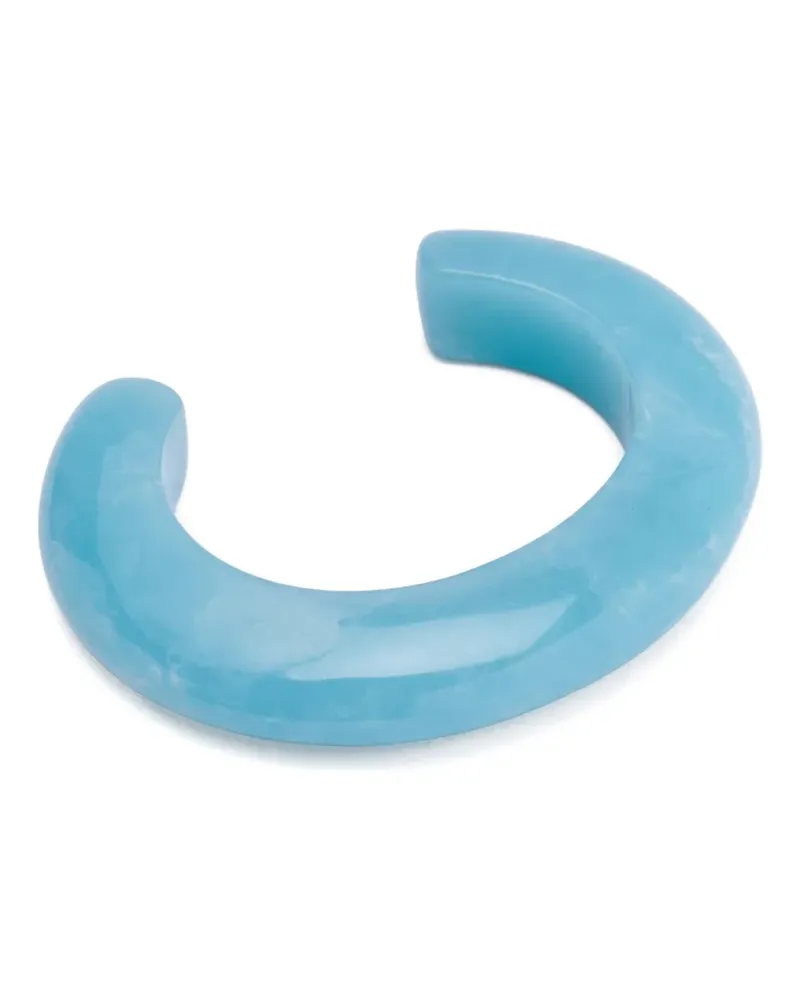 Lizzie Fortunato Geriffelte Armspange - Blau Blau