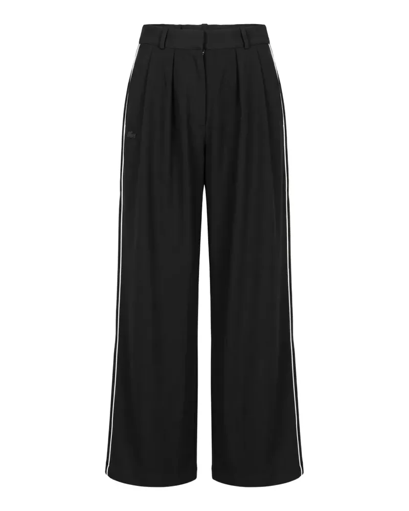 Lacoste Hose mit Logo-Patch - Schwarz Schwarz