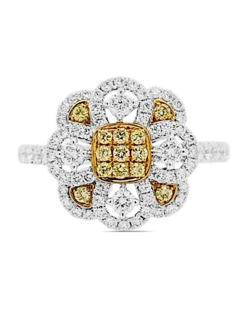 HYT Jewelry Ring aus Platin - Silber Silber