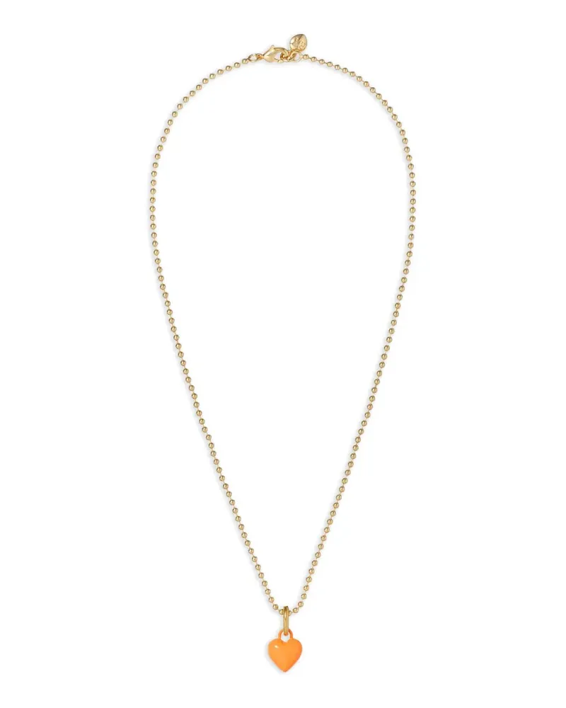 Roxanne Assoulin Itsy Bitsy heart-pendant necklace - Gold Gold