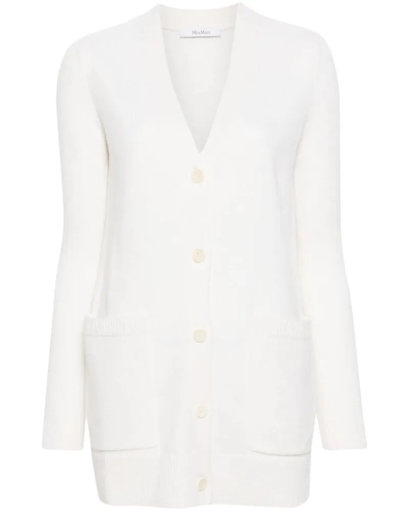 Max Mara Villar Cardigan - Weiß Weiß