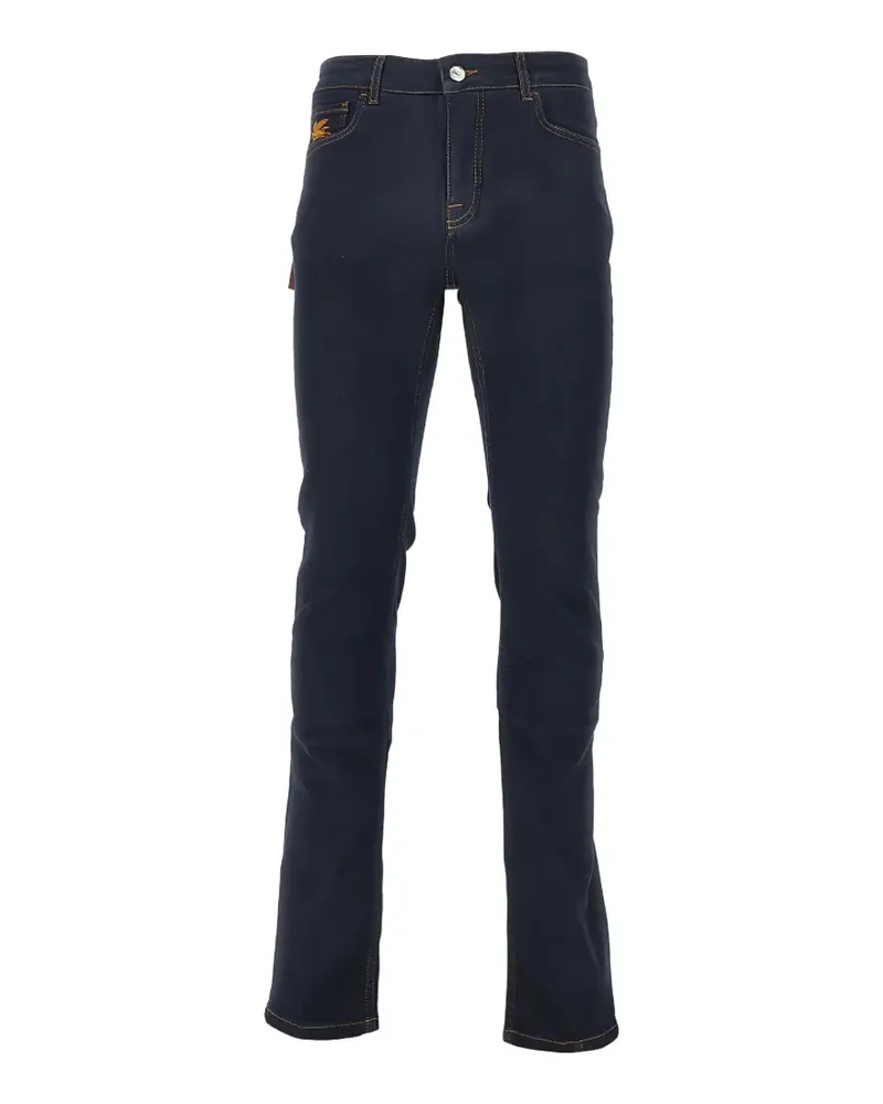 Etro logo-motif jeans - Blau Blau