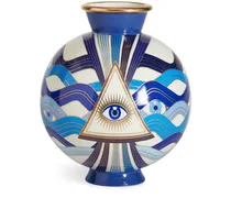 Druggist Eye Vase 23,4cm - Blau