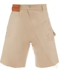 J.W.Anderson Chino-Shorts mit verdrehter Naht Nude