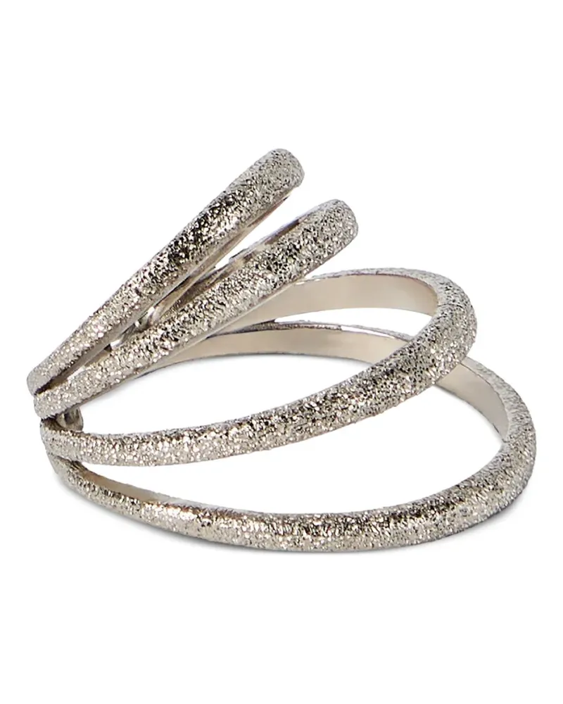 Brunello Cucinelli textured ear cuff - Silber Silber