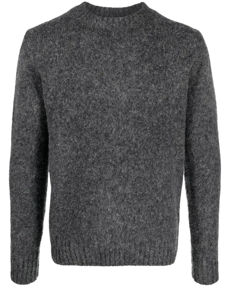ASPESI Pullover mit Rundhalsausschnitt - Grau Grau