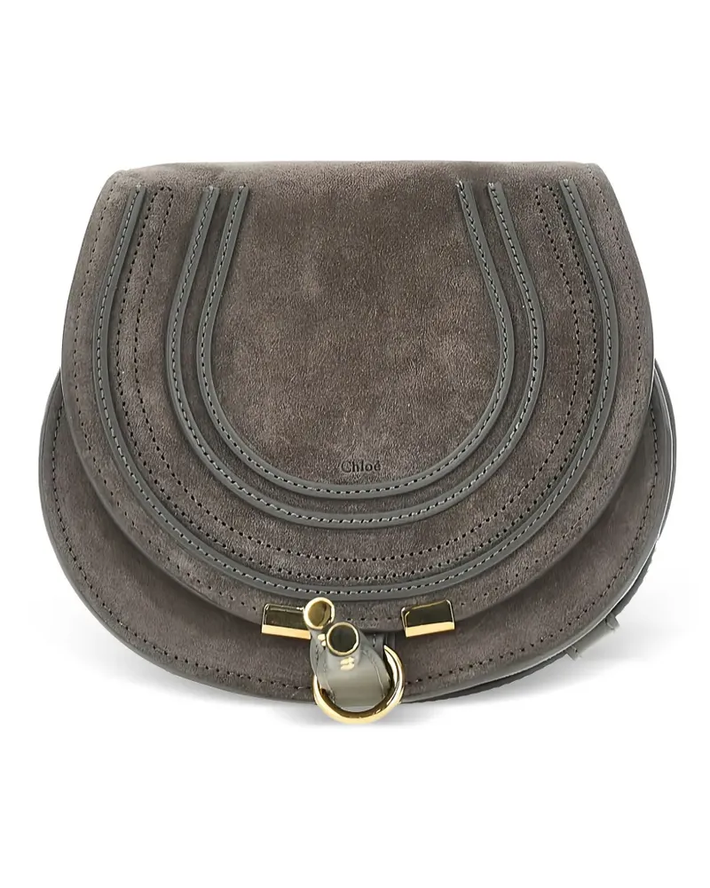 Chloé Kleine Marcie Schultertasche - Grau Grau