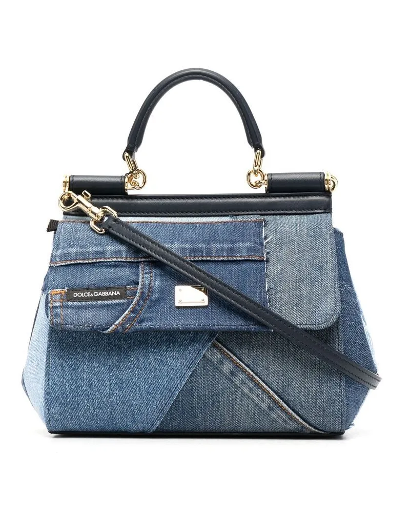 Dolce & Gabbana Sicily Handtasche - Blau Blau