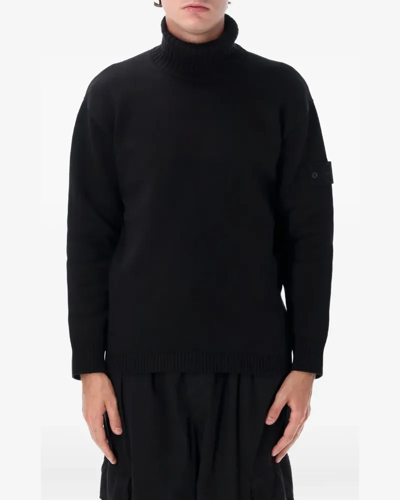 Stone Island 5100038 winter cotton_S.I. Ghost jumper - Schwarz Schwarz
