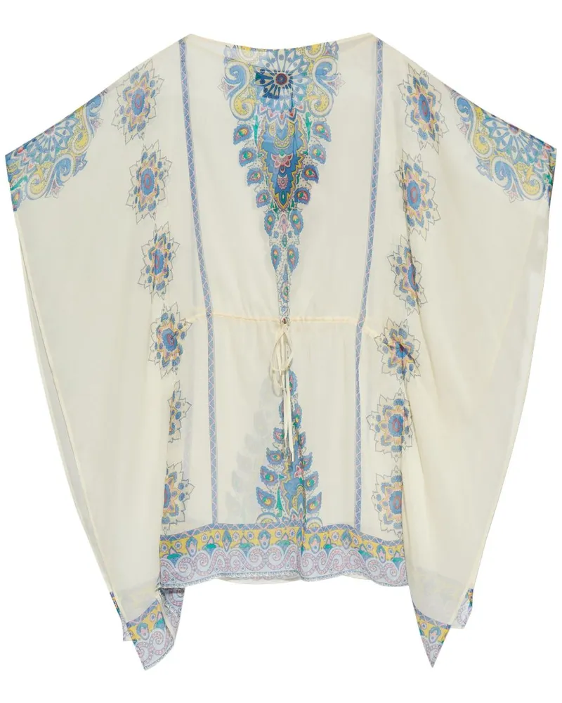 Etro Kaftan mit Print - Nude Nude