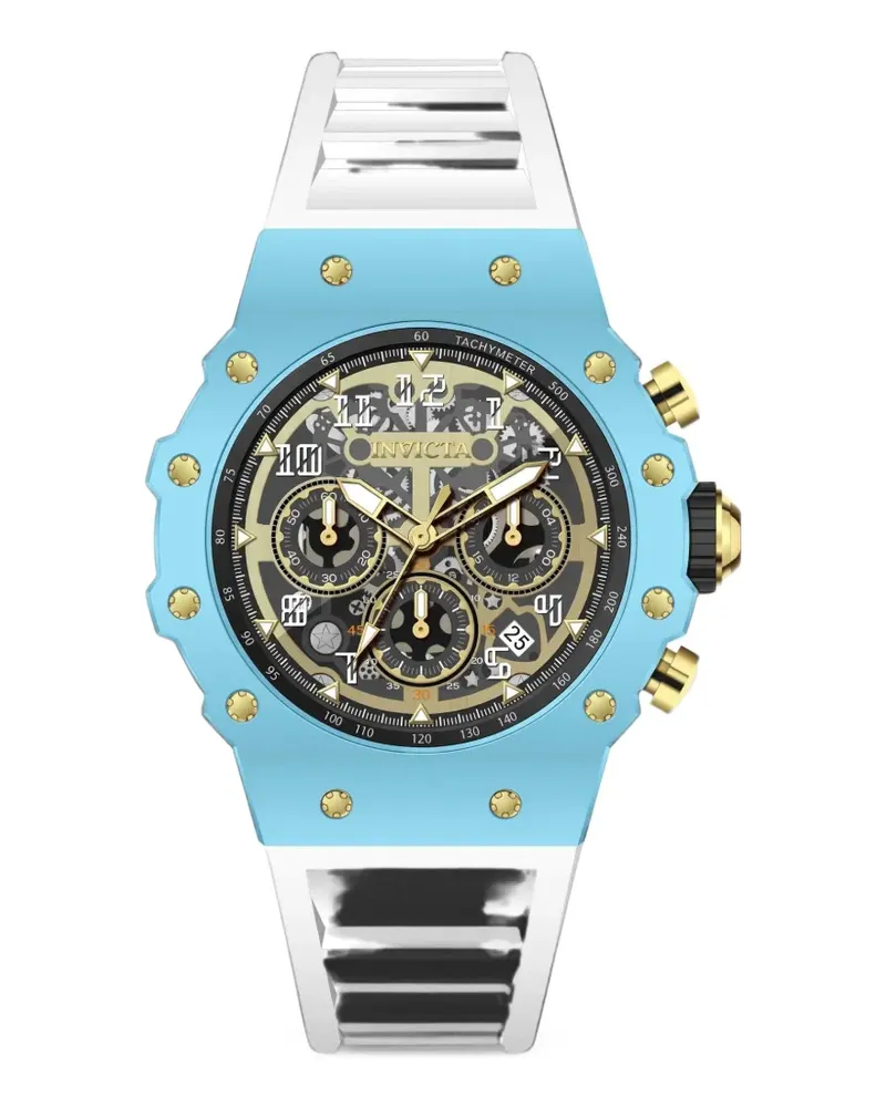 Invicta Racing 43mm watch - Gold Gold