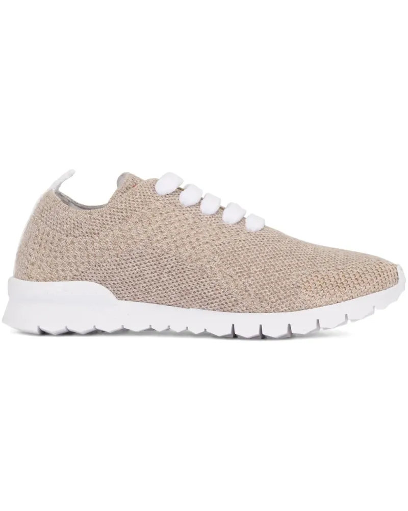 Kiton Sneakers aus Kaschmir - Nude Nude