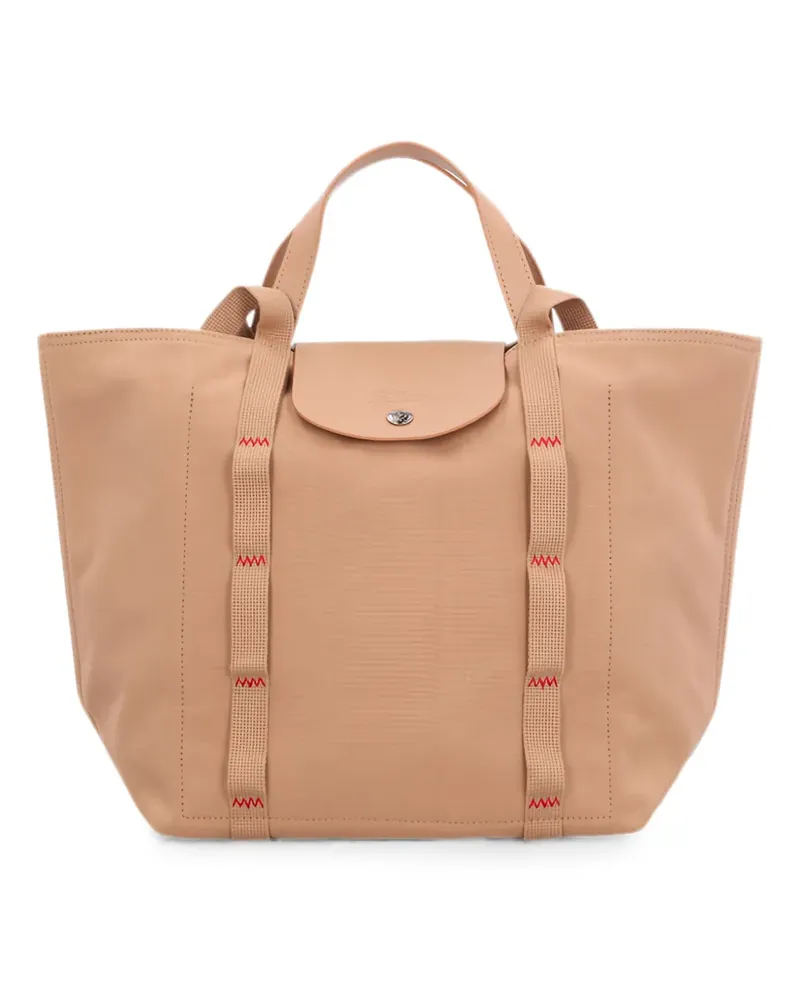 Longchamp medium Le Pliage tote bag - Nude Nude
