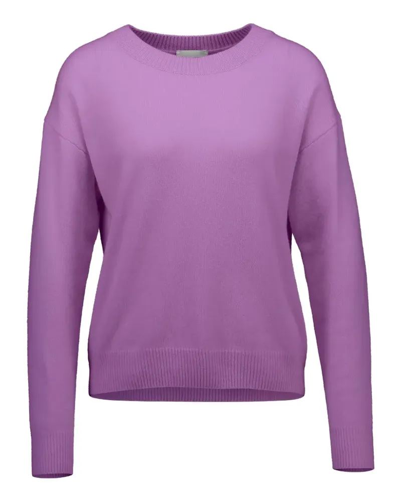 ALLUDE Pullover mit Rundhalsausschnitt - Violett Violett