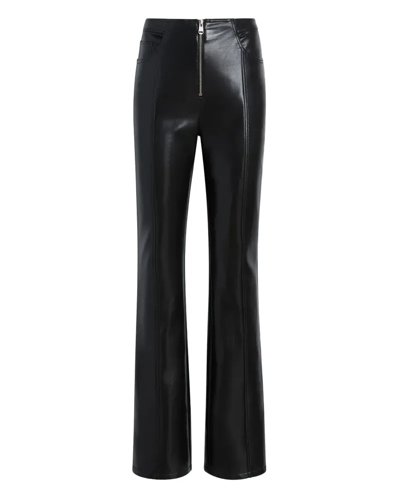 Cinq à Sept Sylvie vegan-leather trousers - Schwarz Schwarz