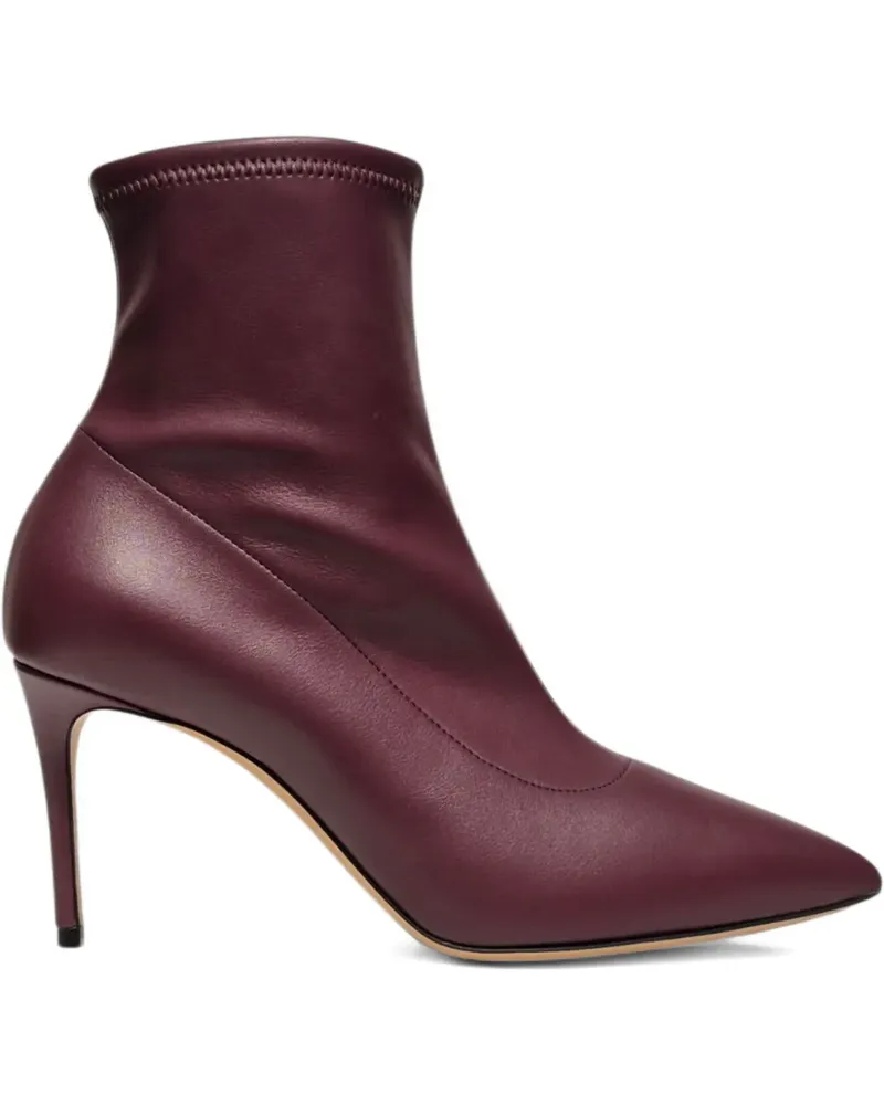 Casadei Stiefeletten mit spitzer Kappe - Violett Violett