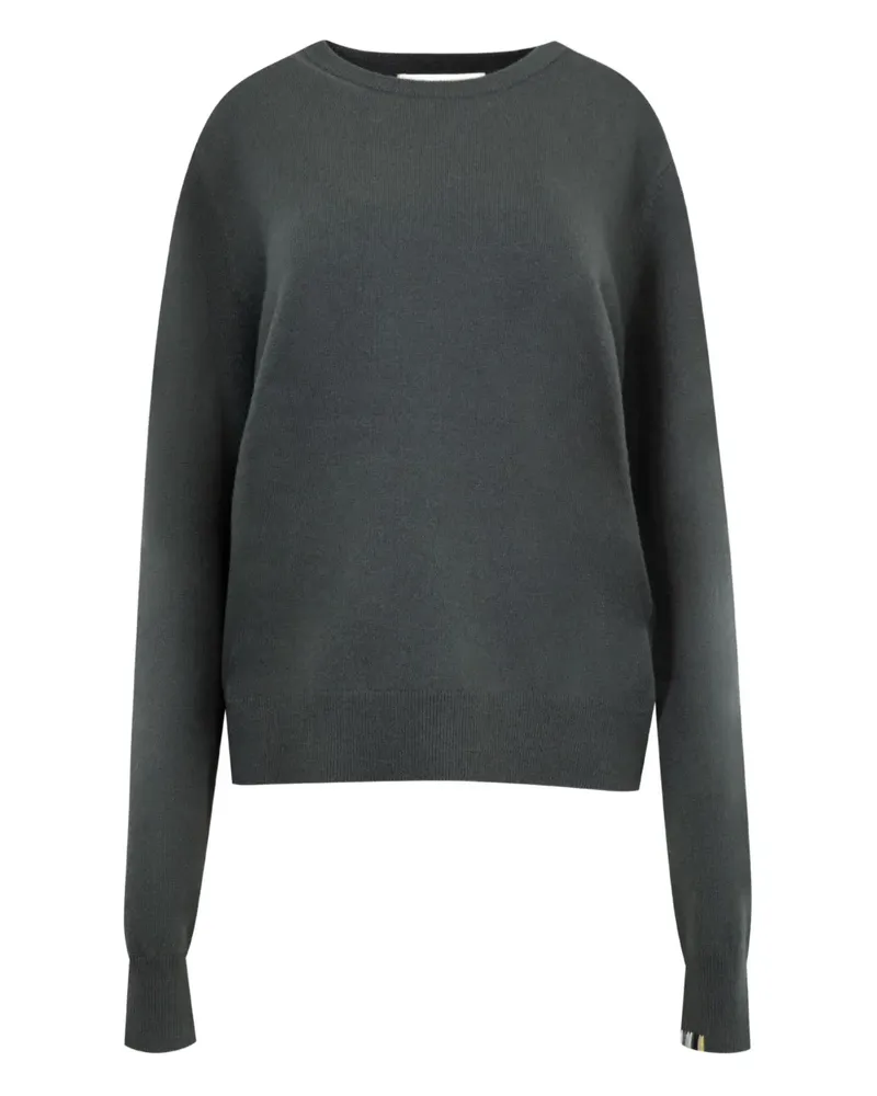 extreme cashmere Be Classic Pullover mit Rundhalsausschnitt - Grau Grau