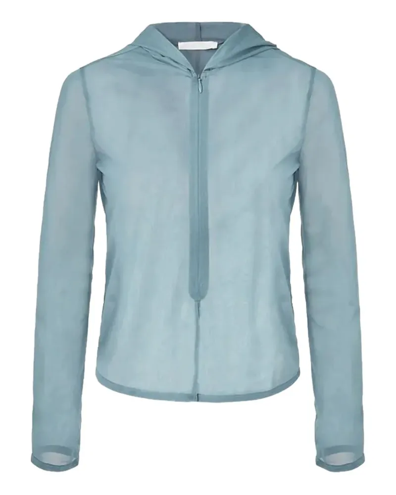 AMOMENTO Kapuzenjacke mit Reißverschluss - Blau Blau