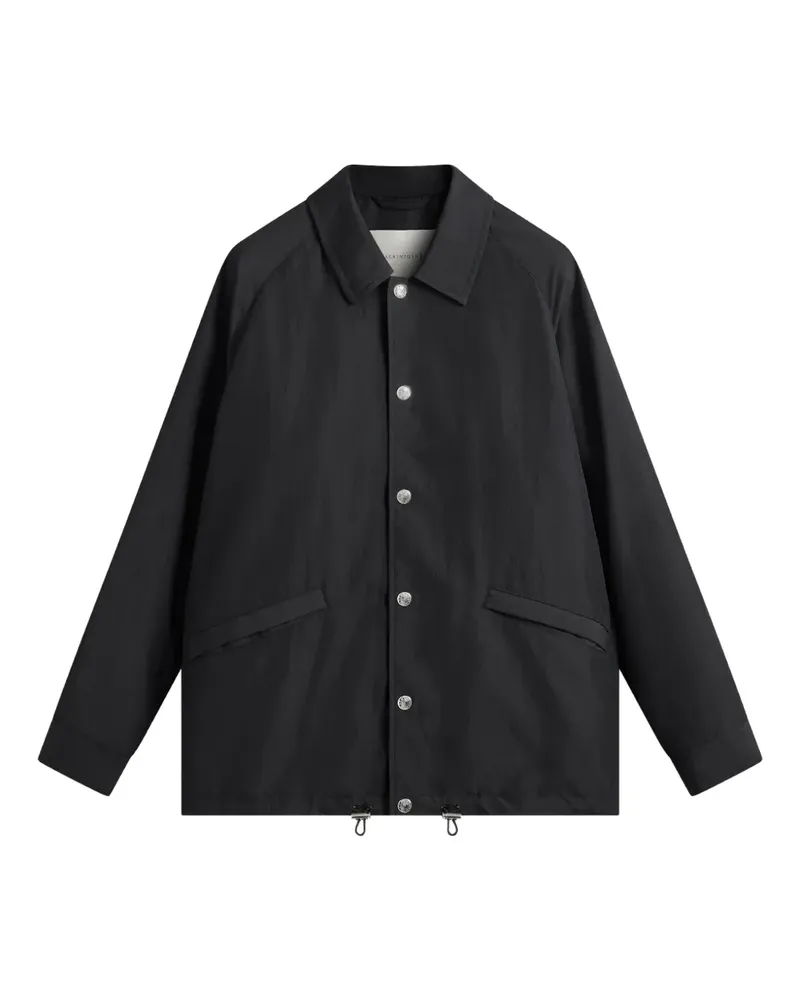 MACKINTOSH Carron Jacke mit Knöpfen - Schwarz Schwarz
