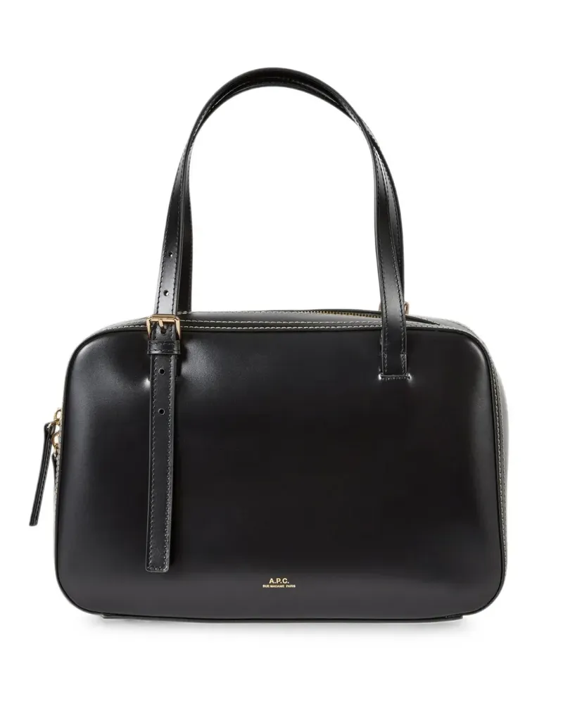 A.P.C. Virginie Boxtasche - Schwarz Schwarz