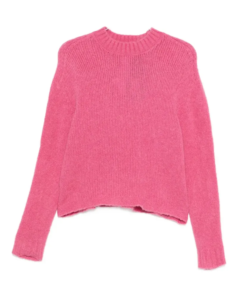 Twin-Set Pullover mit rundem Ausschnitt - Rosa Rosa