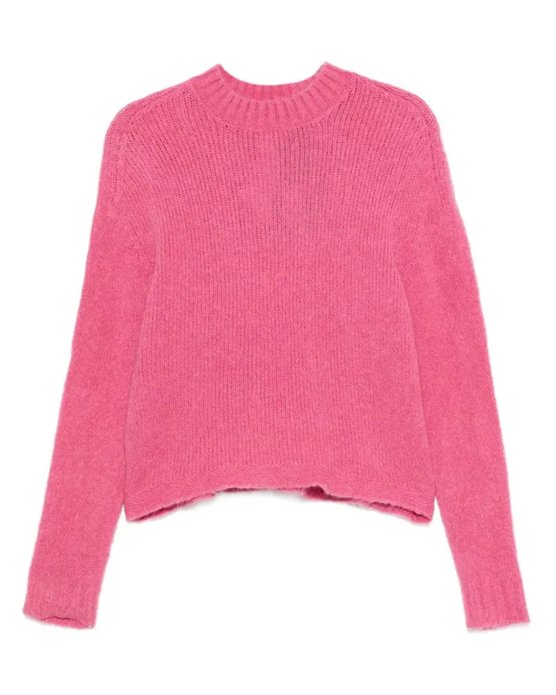 Twin-Set Pullover mit rundem Ausschnitt - Rosa Rosa