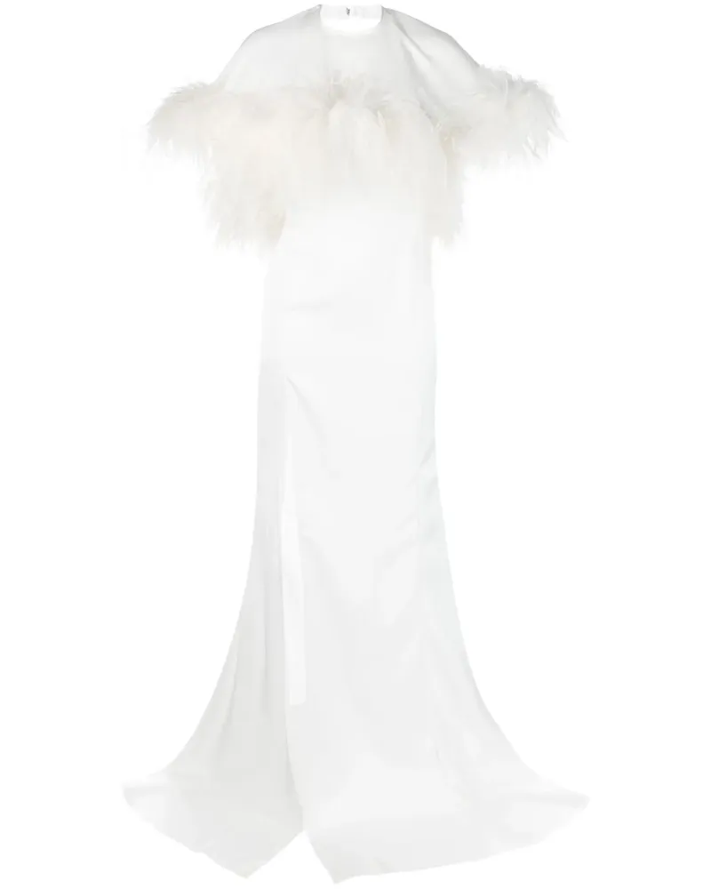 ATTICO Verziertes Abendkleid - Weiß Weiß