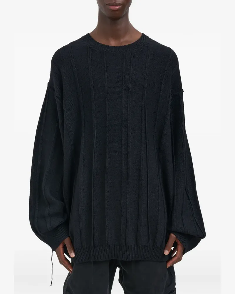 Andrea Ya'aqov crew-neck sweater - Schwarz Schwarz