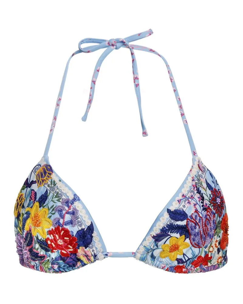 AGUA BENDITA Lolita Bikinioberteil - Blau Blau