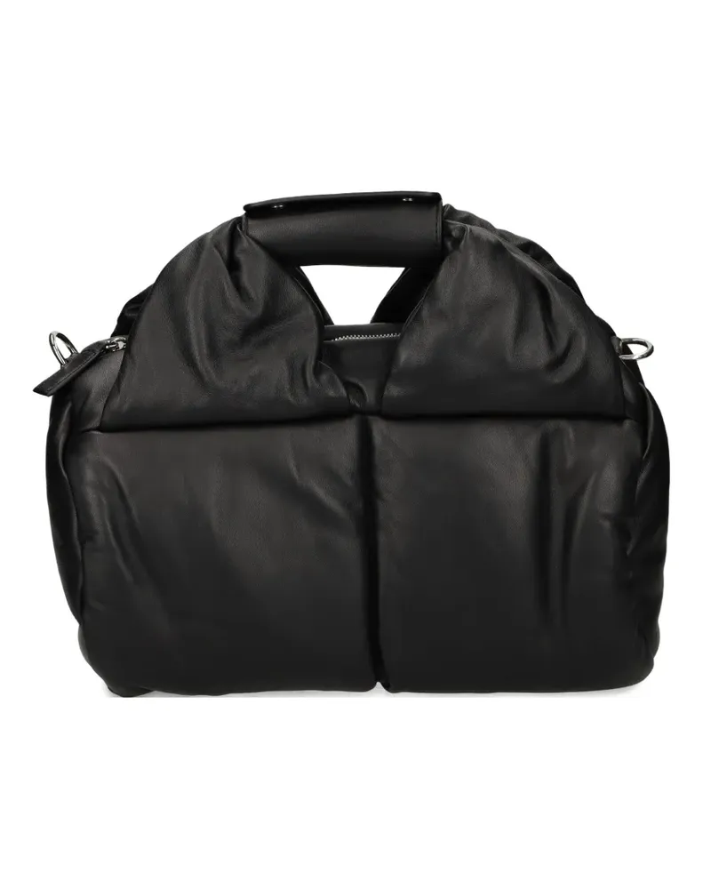 Vic Matié Wattierter Tote Bag mit Einsätzen - Schwarz Schwarz