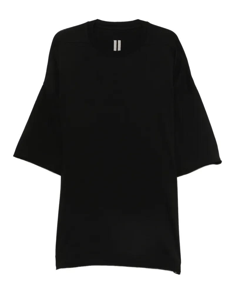 Rick Owens T-Shirt im Oversized-Look - Schwarz Schwarz
