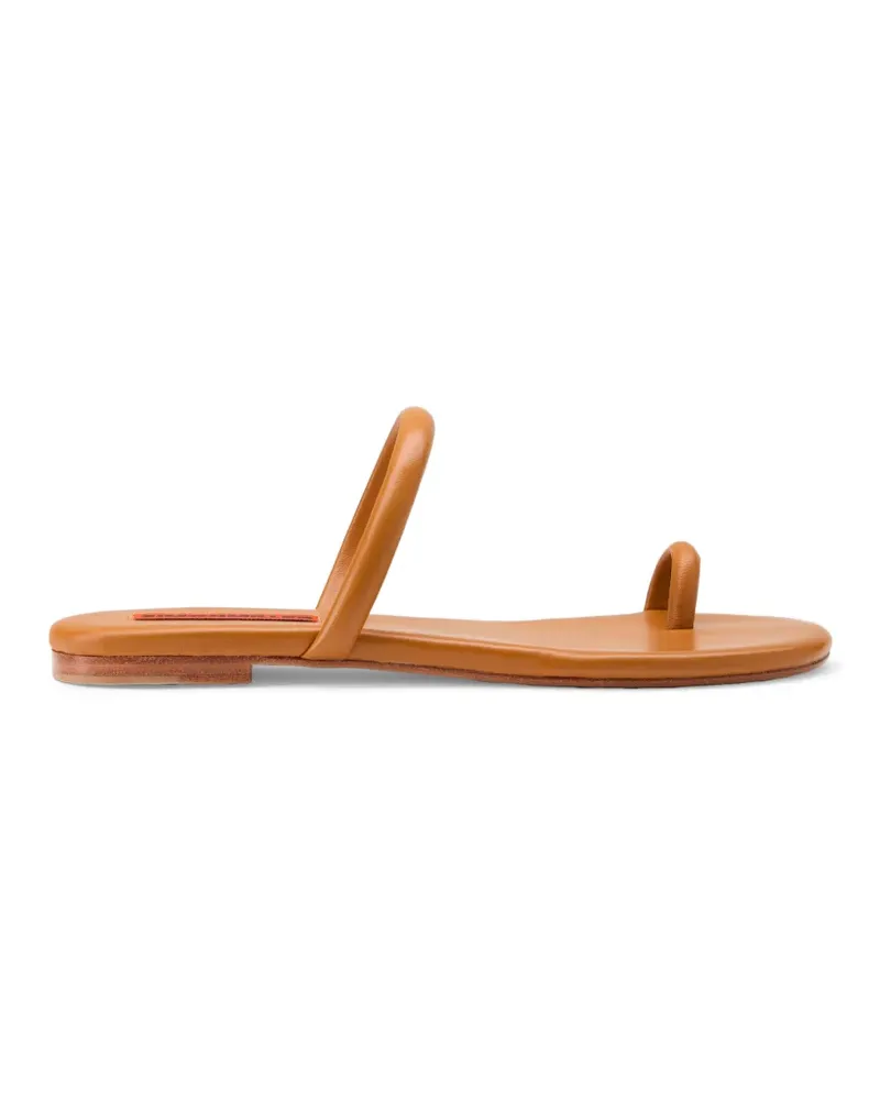 Simon Miller Pipe Sandalen mit runder Kappe - Nude Nude