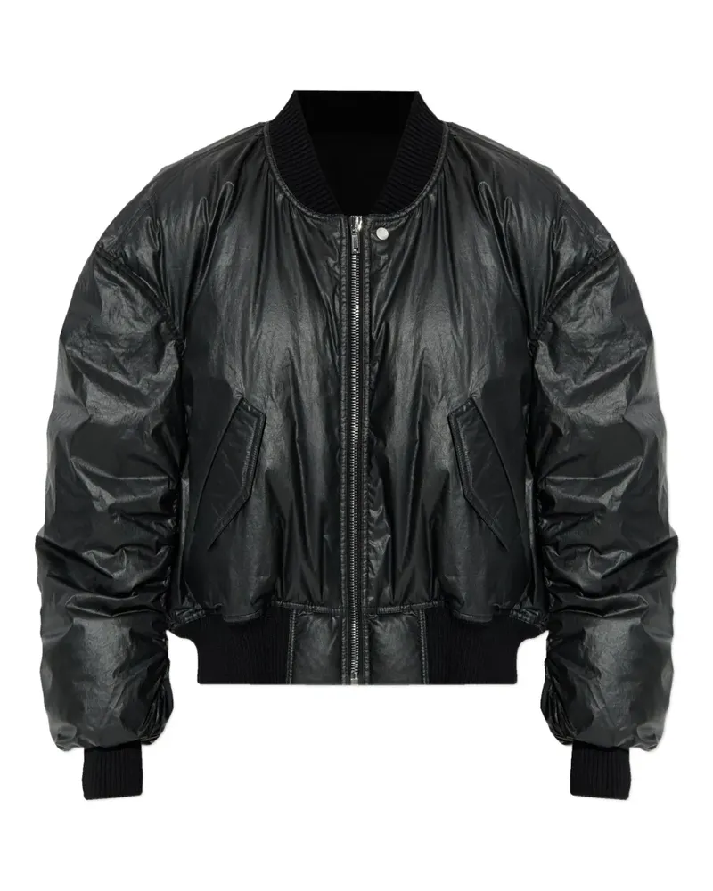 Rick Owens Concordians Runway Jacke - Schwarz Schwarz
