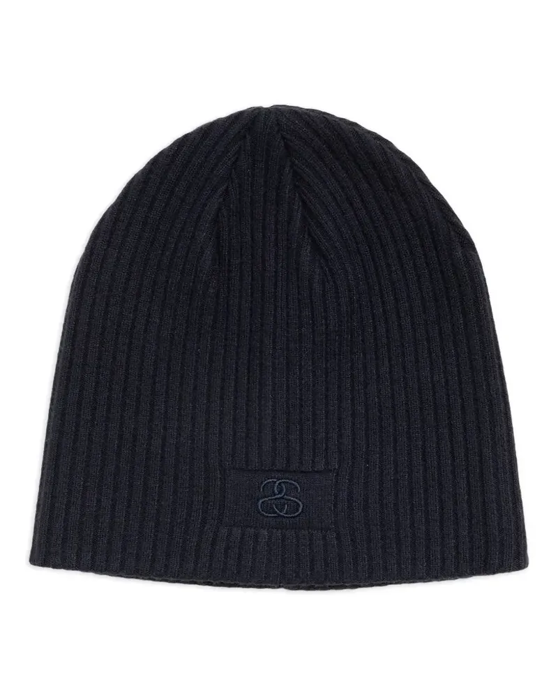 Stüssy Beanie mit Stickerei - Schwarz Schwarz