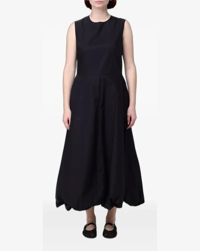 MEIMEIJ balloon-hem midi dress - Schwarz Schwarz