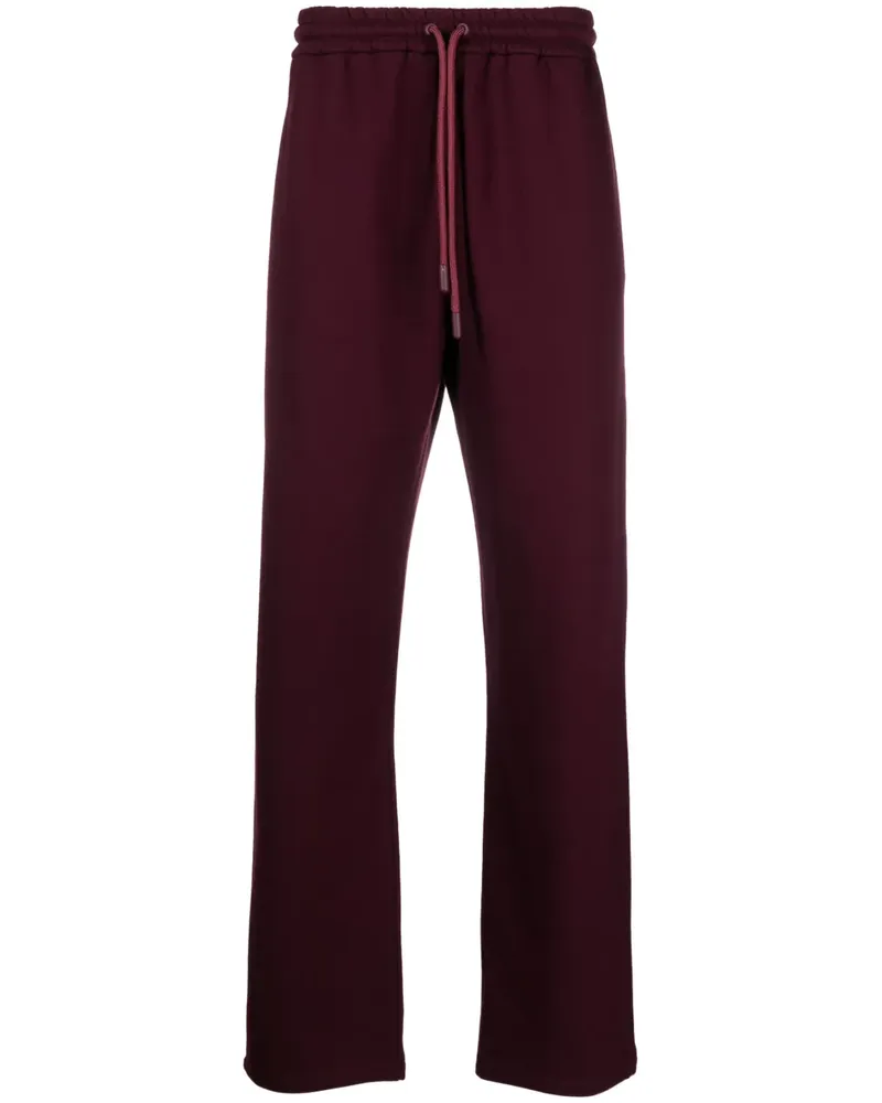 OFF-WHITE Jogginghose mit Logo-Stickerei - Rot Rot