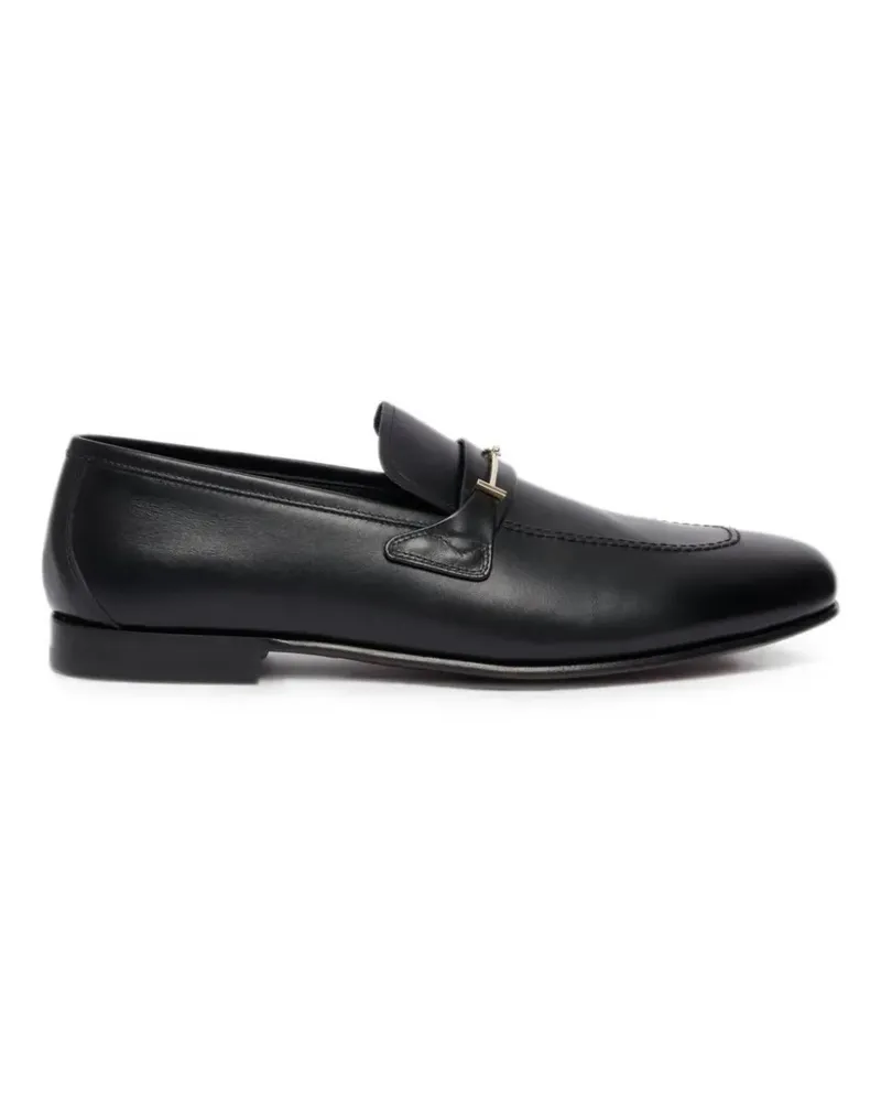 Tom Ford T-bar leather loafers - Schwarz Schwarz