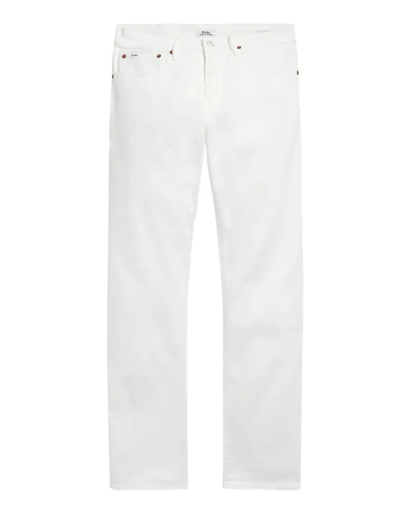 Ralph Lauren logo-embroidered jeans - Weiß Weiß