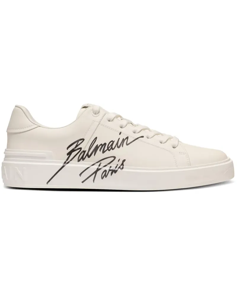 Balmain B-Court Sneakers - Weiß Weiß