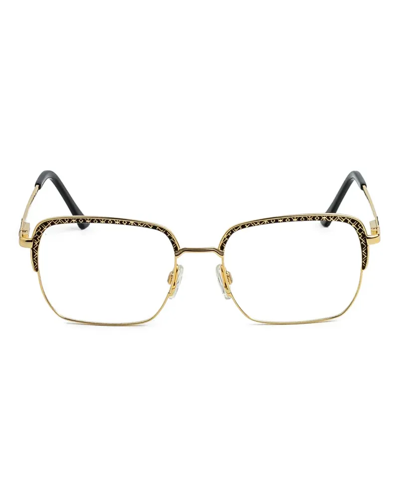 CAZAL Brille mit eckigem Gestell - Gold Gold