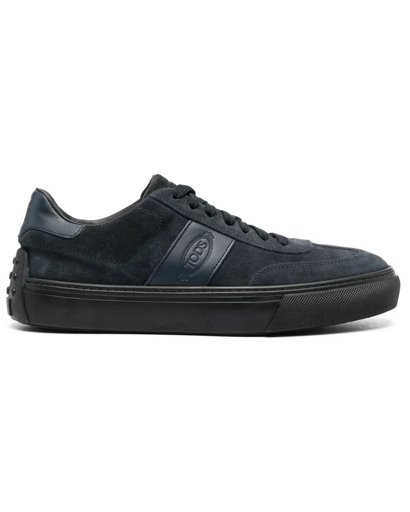 TOD'S Sneakers mit Logo-Stempel - Blau Blau