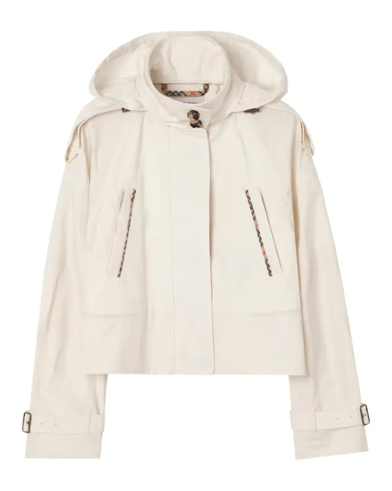Burberry Leichte Ladymoor Cropped-Jacke​ - Nude Nude