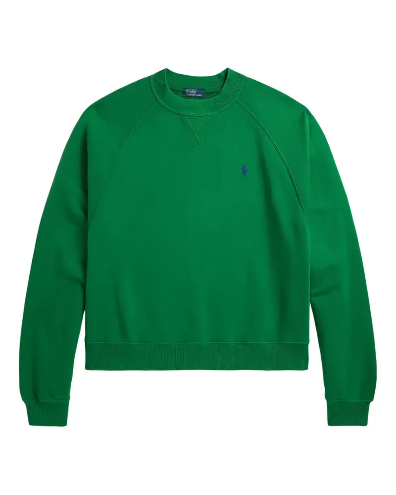 Ralph Lauren logo-embroidered sweatshirt - Grün Grün