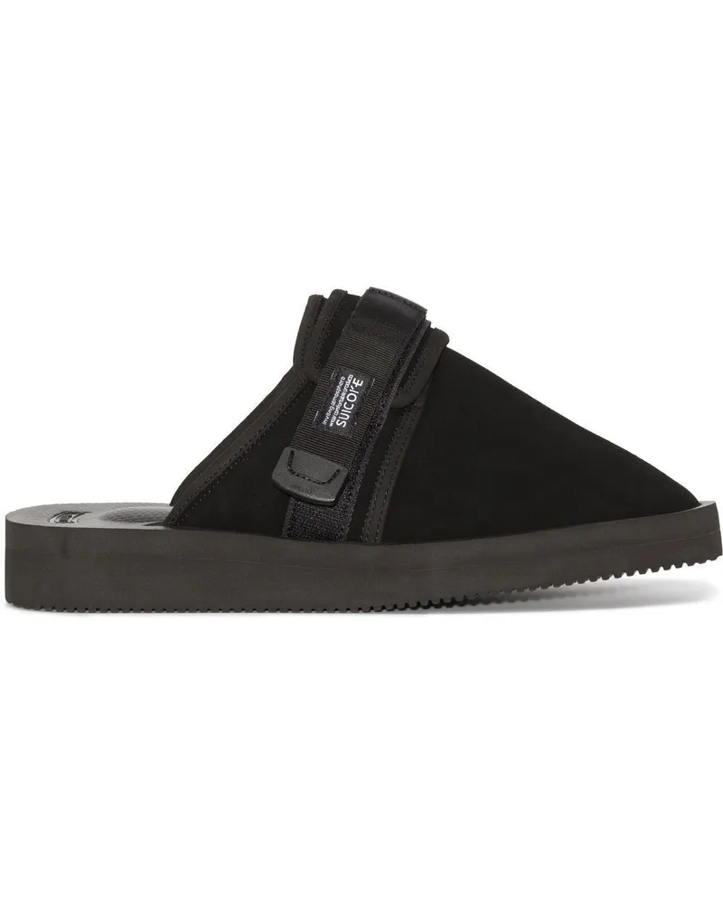 SUICOKE Zavo Mules - Schwarz Schwarz