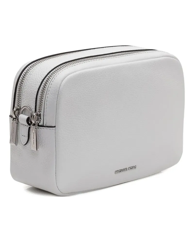 Michael Kors double-zip cross body bag - Weiß Weiß